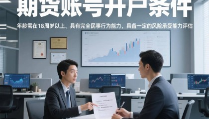 想开期货账号？这些开户条件你得知道！