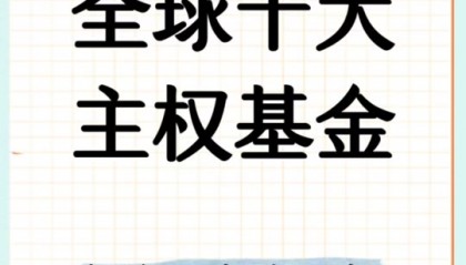 主权基金(国家主权基金)