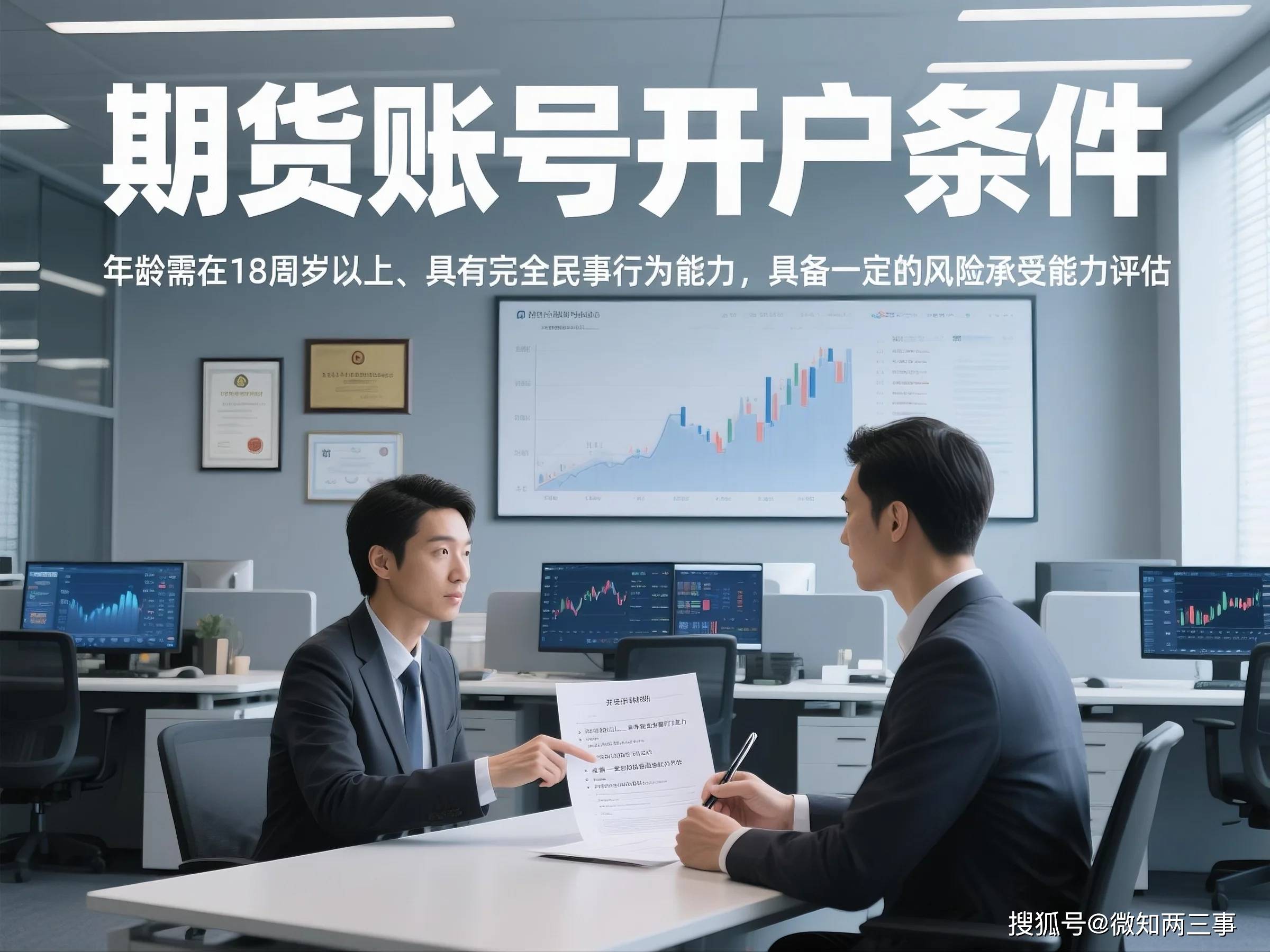 想开期货账号？这些开户条件你得知道！